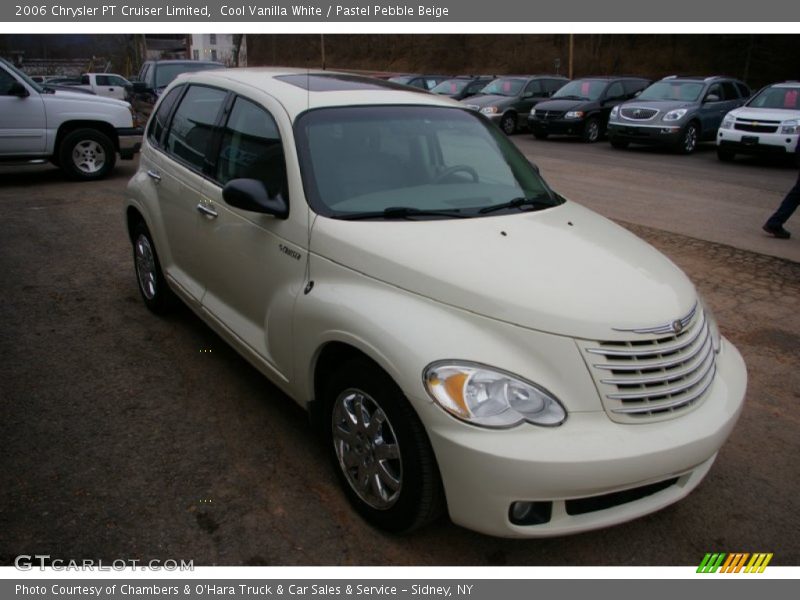 Cool Vanilla White / Pastel Pebble Beige 2006 Chrysler PT Cruiser Limited