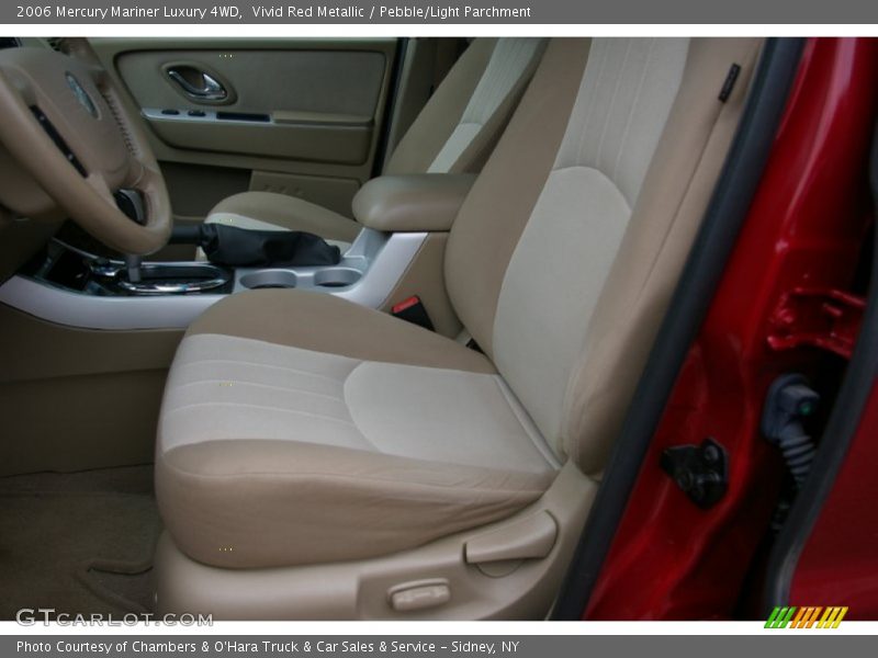 Vivid Red Metallic / Pebble/Light Parchment 2006 Mercury Mariner Luxury 4WD