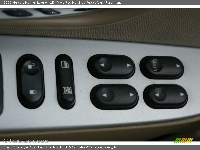 Vivid Red Metallic / Pebble/Light Parchment 2006 Mercury Mariner Luxury 4WD