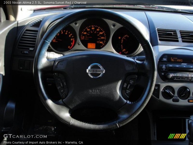 Sonoma Sunset Red / Charcoal 2003 Nissan Altima 2.5 SL