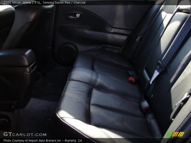 Sonoma Sunset Red / Charcoal 2003 Nissan Altima 2.5 SL