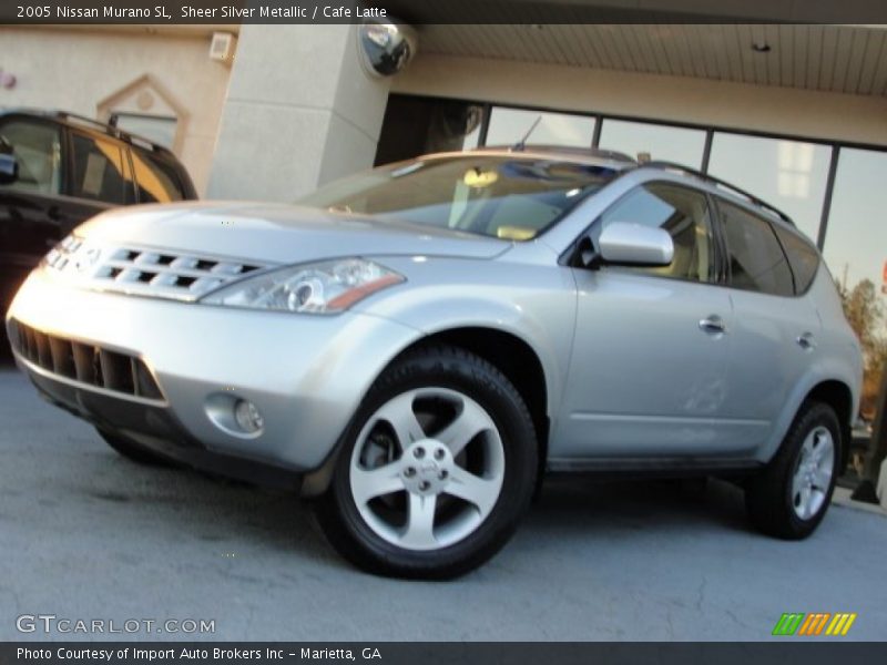 Sheer Silver Metallic / Cafe Latte 2005 Nissan Murano SL