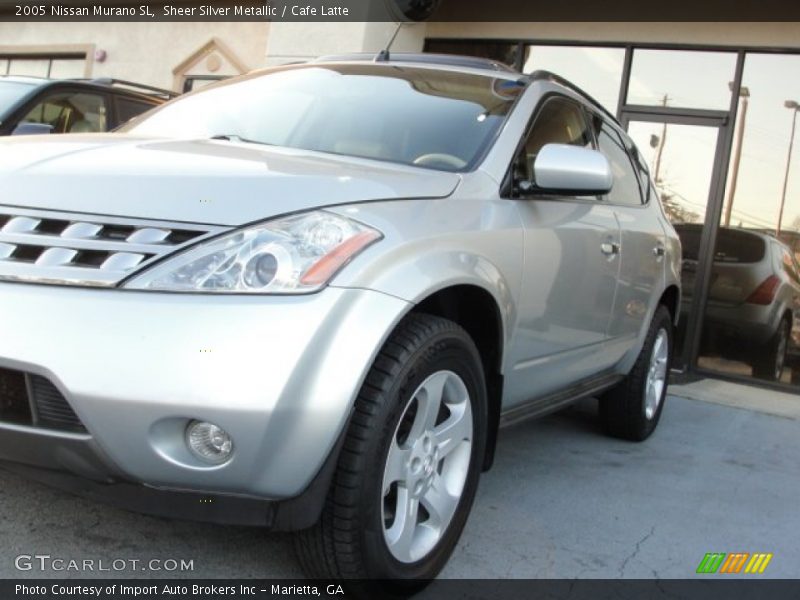 Sheer Silver Metallic / Cafe Latte 2005 Nissan Murano SL