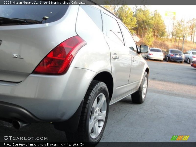 Sheer Silver Metallic / Cafe Latte 2005 Nissan Murano SL