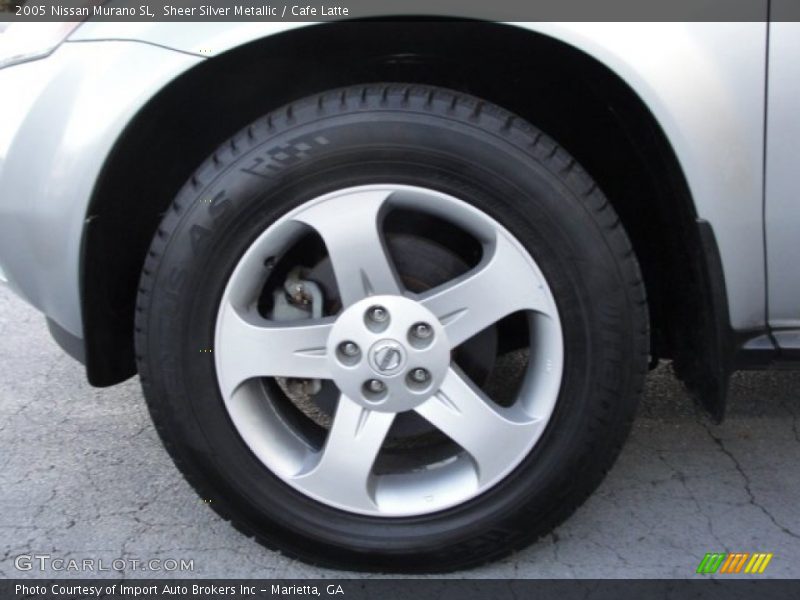 Sheer Silver Metallic / Cafe Latte 2005 Nissan Murano SL