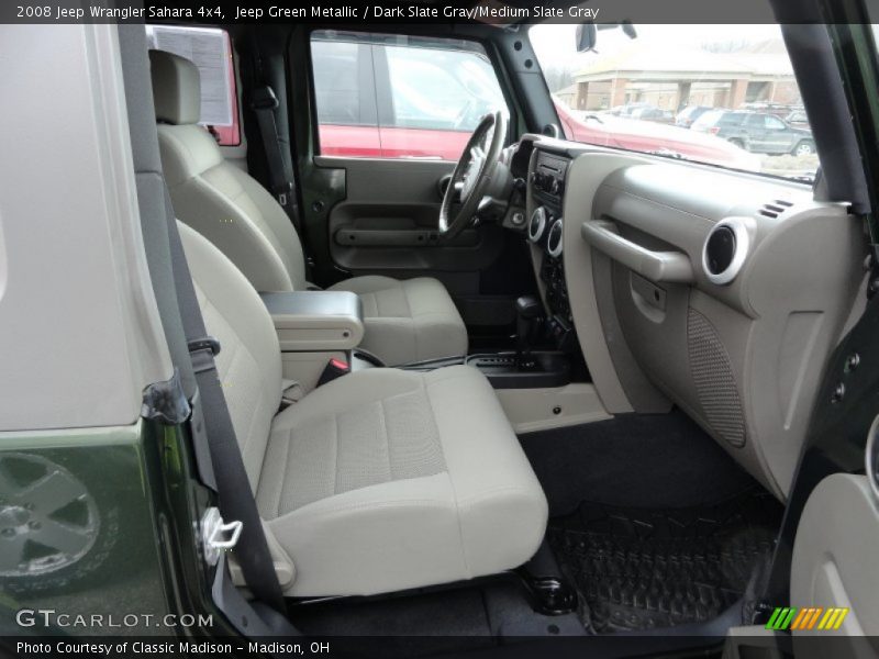 Jeep Green Metallic / Dark Slate Gray/Medium Slate Gray 2008 Jeep Wrangler Sahara 4x4
