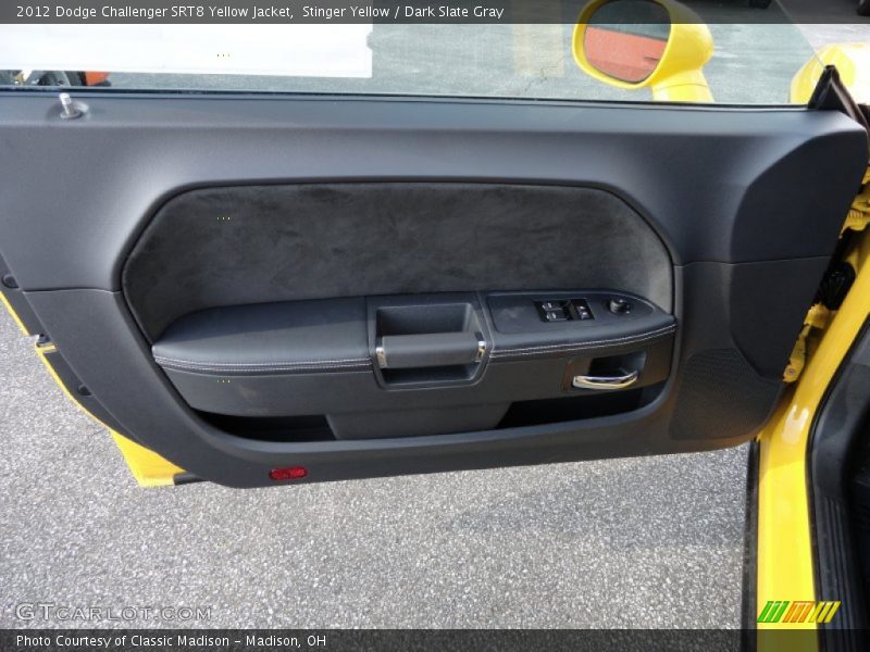 Stinger Yellow / Dark Slate Gray 2012 Dodge Challenger SRT8 Yellow Jacket