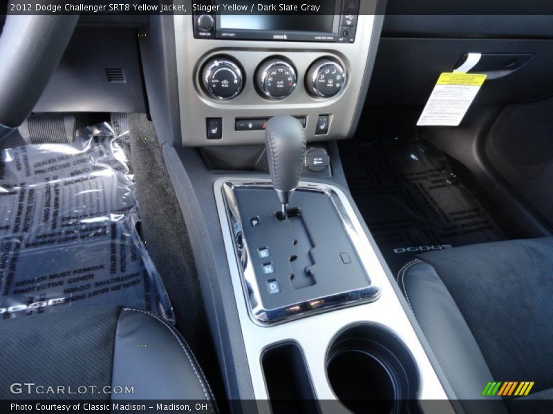 Stinger Yellow / Dark Slate Gray 2012 Dodge Challenger SRT8 Yellow Jacket