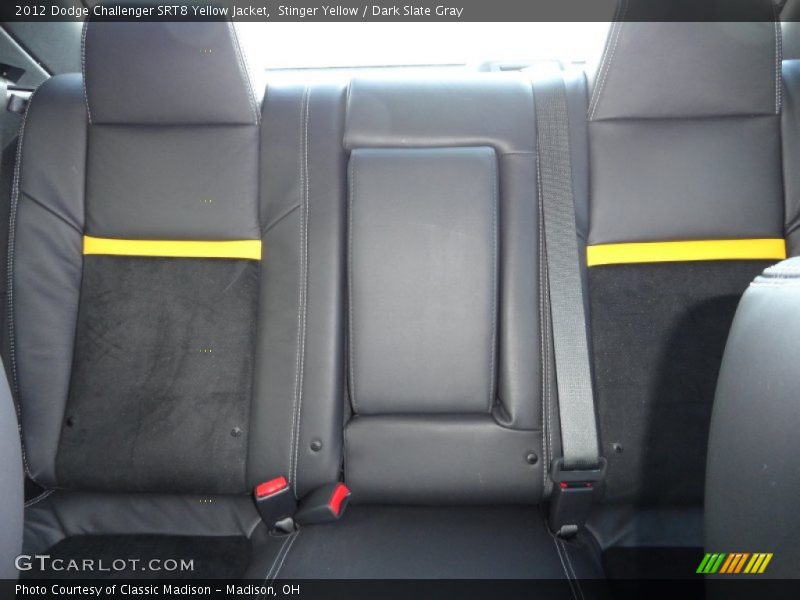 Stinger Yellow / Dark Slate Gray 2012 Dodge Challenger SRT8 Yellow Jacket