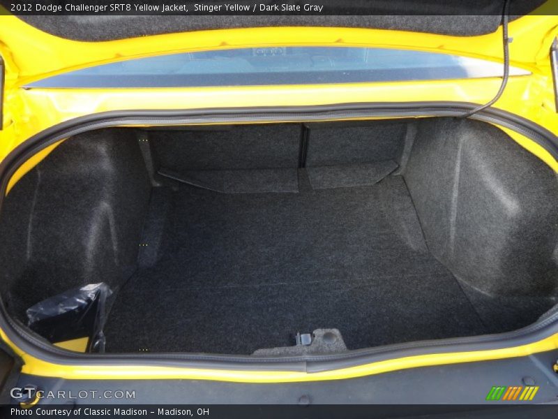 Stinger Yellow / Dark Slate Gray 2012 Dodge Challenger SRT8 Yellow Jacket