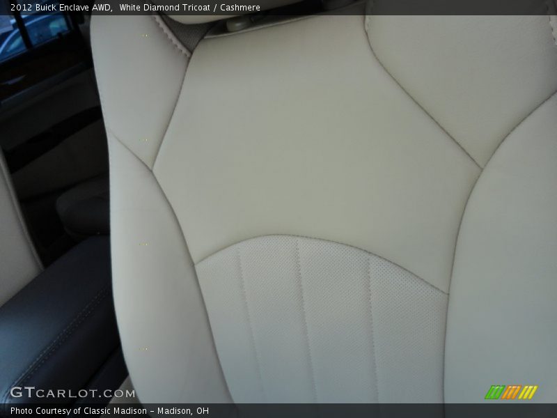 White Diamond Tricoat / Cashmere 2012 Buick Enclave AWD