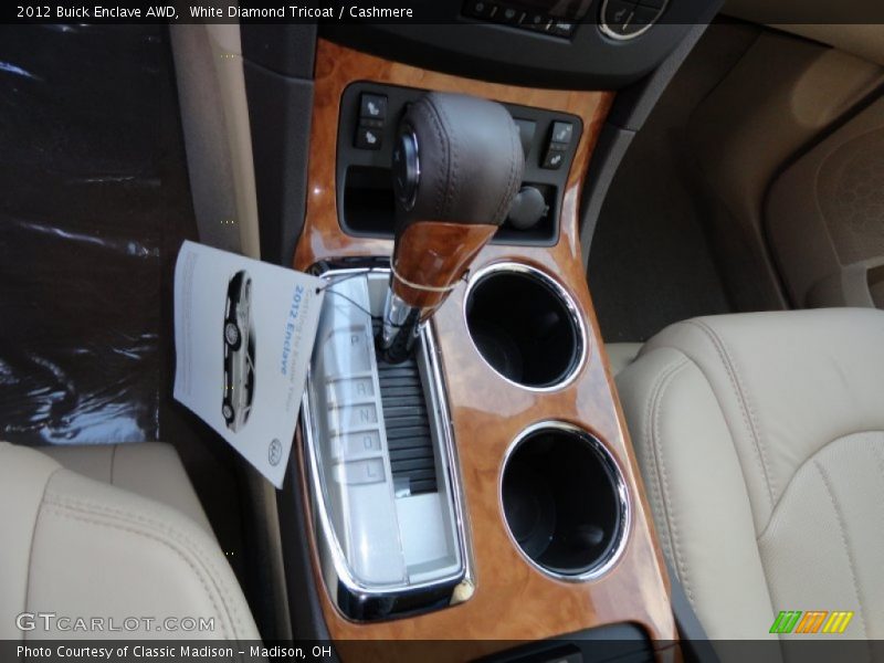 White Diamond Tricoat / Cashmere 2012 Buick Enclave AWD