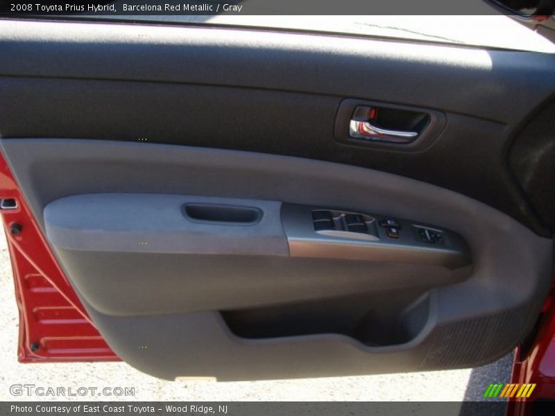 Barcelona Red Metallic / Gray 2008 Toyota Prius Hybrid