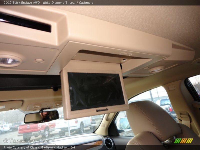 White Diamond Tricoat / Cashmere 2012 Buick Enclave AWD