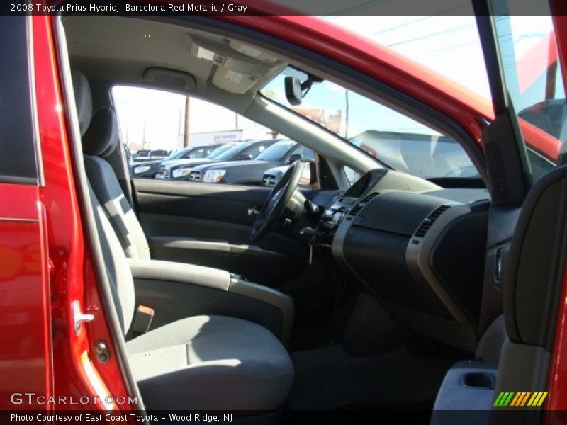 Barcelona Red Metallic / Gray 2008 Toyota Prius Hybrid