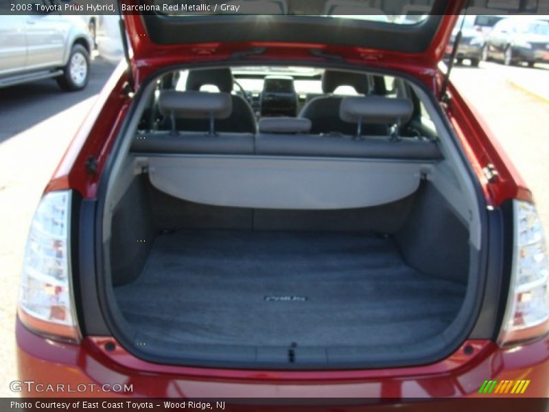 Barcelona Red Metallic / Gray 2008 Toyota Prius Hybrid