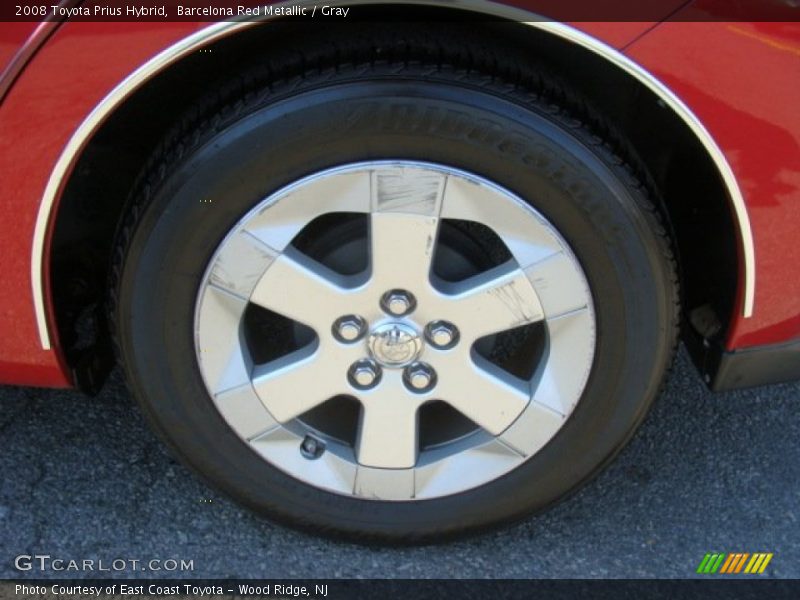 Barcelona Red Metallic / Gray 2008 Toyota Prius Hybrid