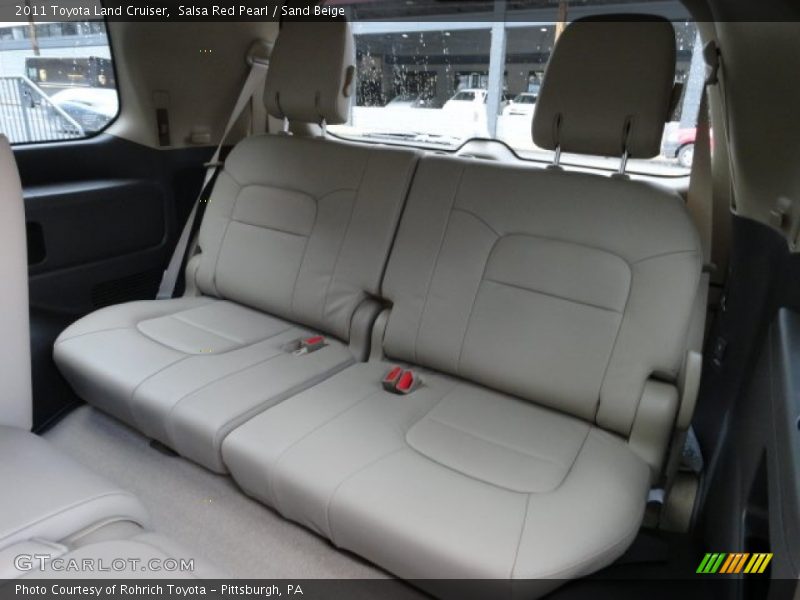 Salsa Red Pearl / Sand Beige 2011 Toyota Land Cruiser