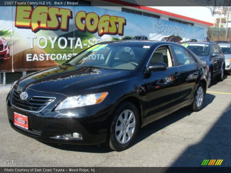 Black / Bisque 2007 Toyota Camry XLE V6