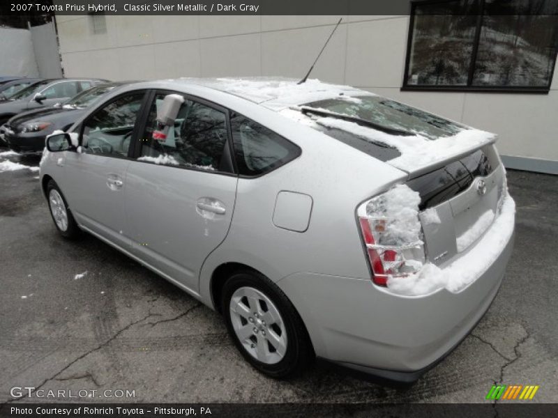 Classic Silver Metallic / Dark Gray 2007 Toyota Prius Hybrid