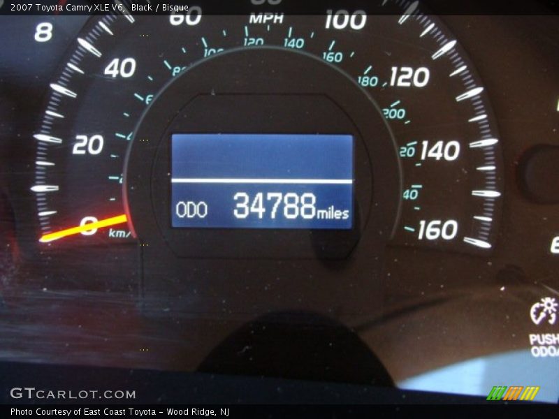 Black / Bisque 2007 Toyota Camry XLE V6