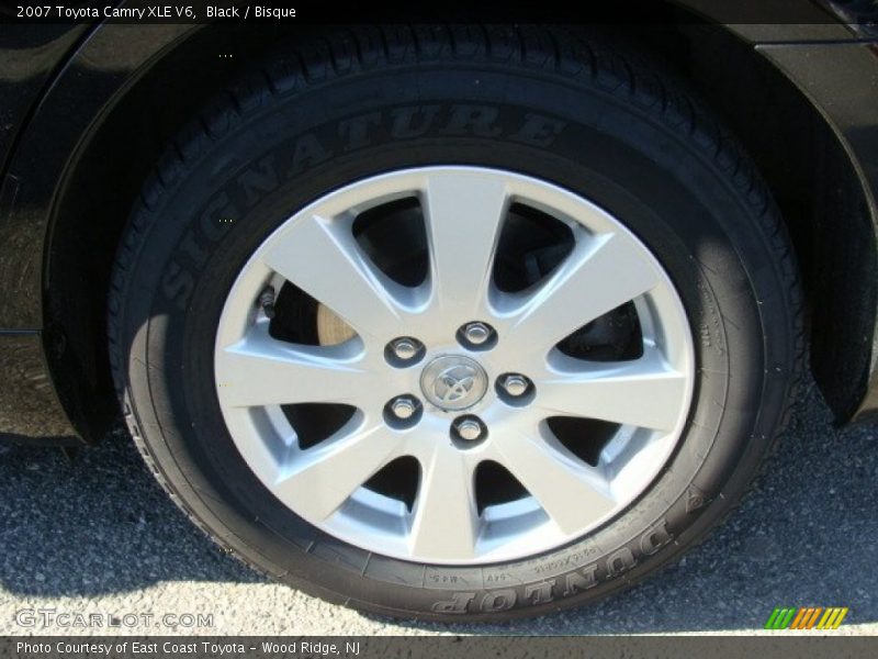 Black / Bisque 2007 Toyota Camry XLE V6
