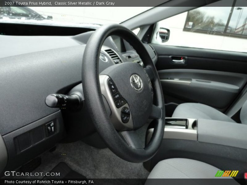 Classic Silver Metallic / Dark Gray 2007 Toyota Prius Hybrid