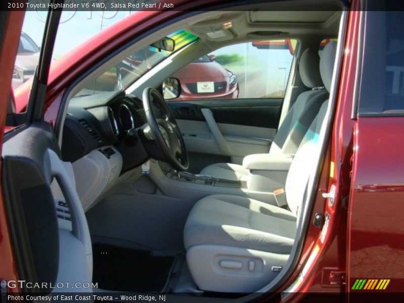 Salsa Red Pearl / Ash 2010 Toyota Highlander V6 4WD