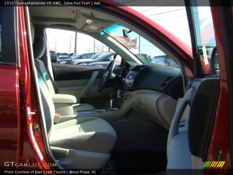 Salsa Red Pearl / Ash 2010 Toyota Highlander V6 4WD