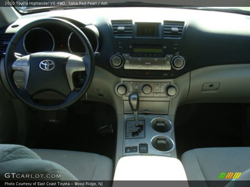 Salsa Red Pearl / Ash 2010 Toyota Highlander V6 4WD