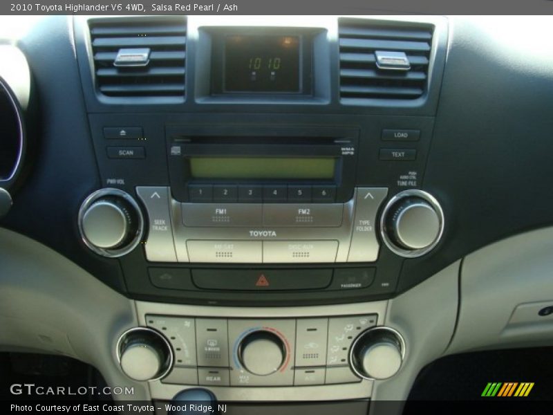 Salsa Red Pearl / Ash 2010 Toyota Highlander V6 4WD