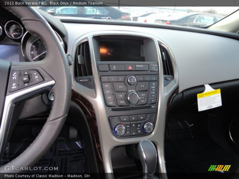Black Onyx / Medium Titanium 2012 Buick Verano FWD