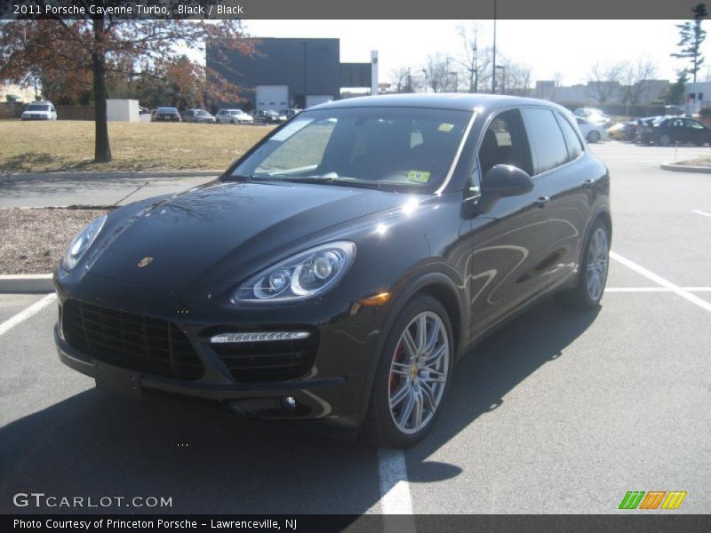 Black / Black 2011 Porsche Cayenne Turbo