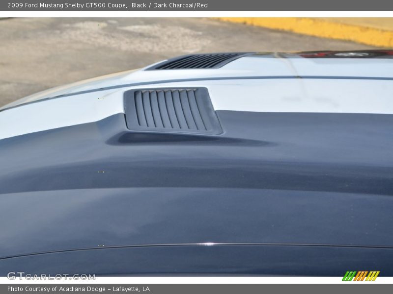 Black / Dark Charcoal/Red 2009 Ford Mustang Shelby GT500 Coupe