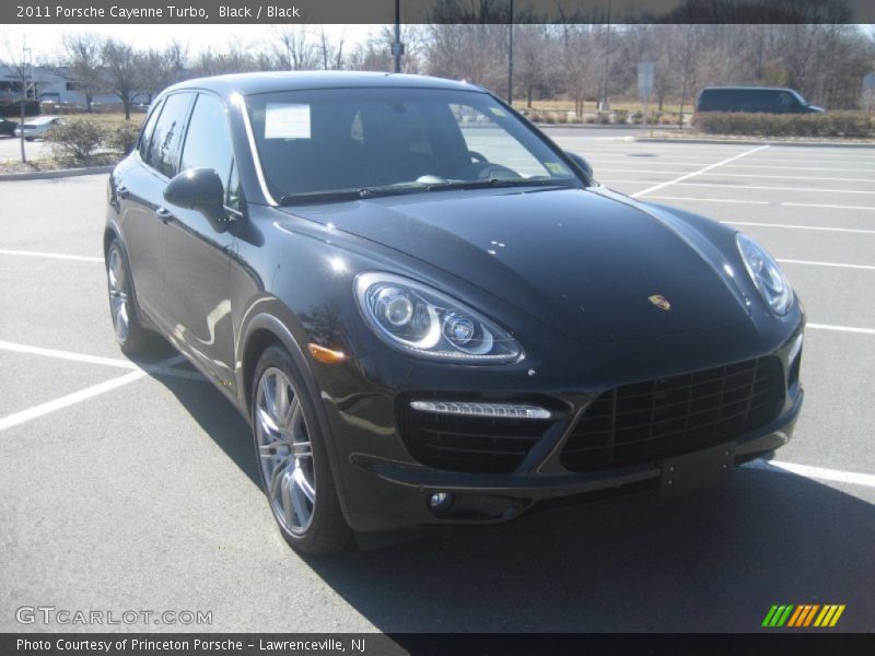 Black / Black 2011 Porsche Cayenne Turbo