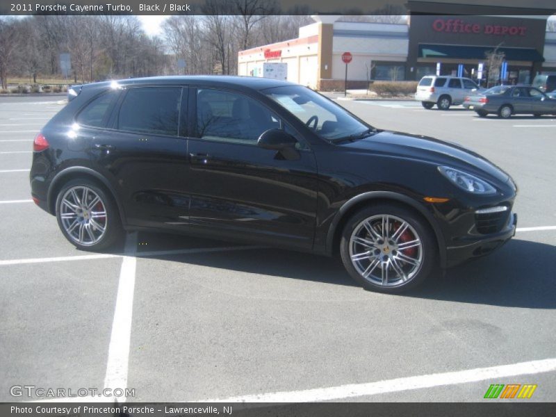 Black / Black 2011 Porsche Cayenne Turbo