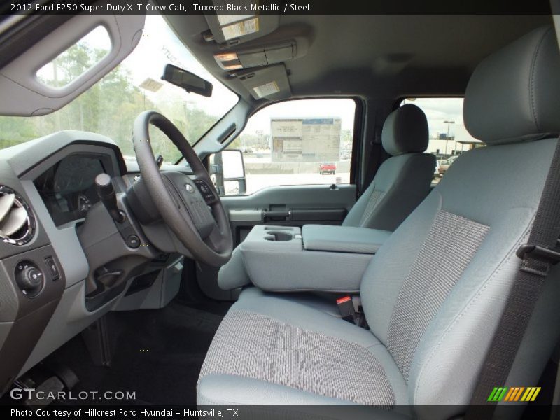 Front Seat of 2012 F250 Super Duty XLT Crew Cab
