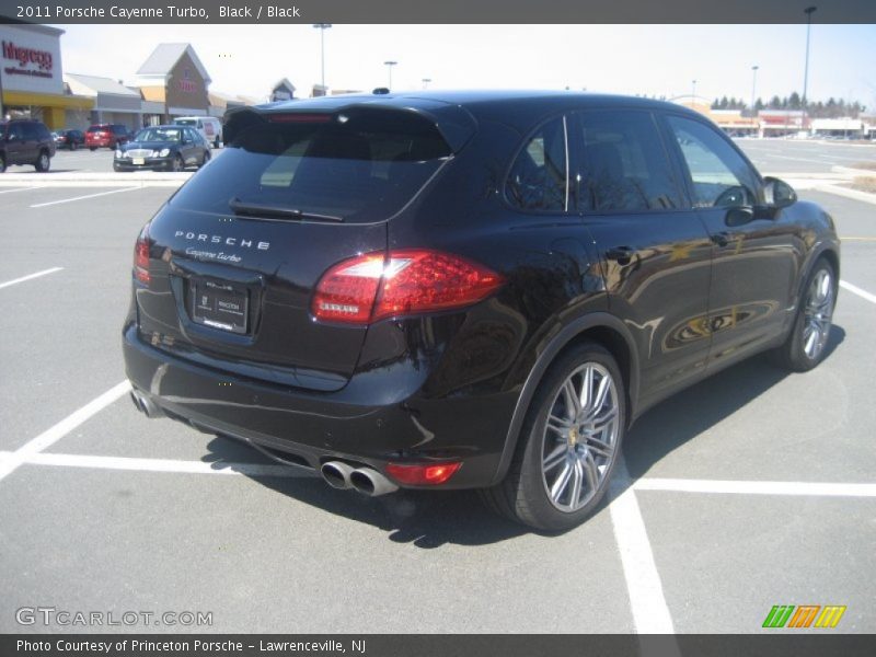 Black / Black 2011 Porsche Cayenne Turbo