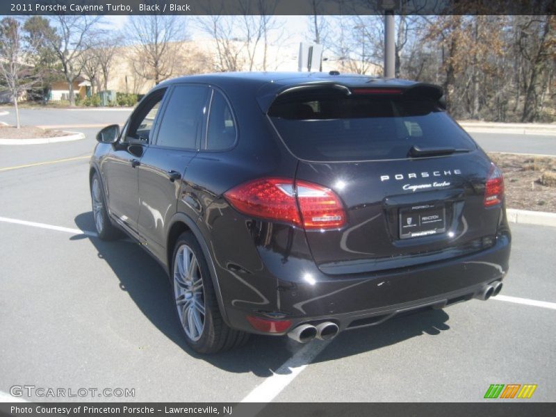 Black / Black 2011 Porsche Cayenne Turbo