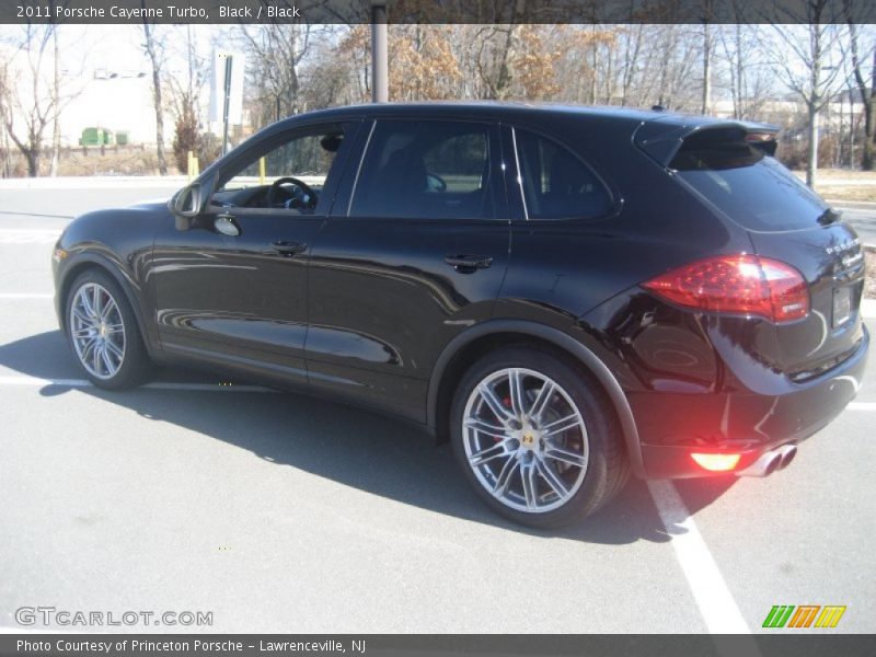 Black / Black 2011 Porsche Cayenne Turbo