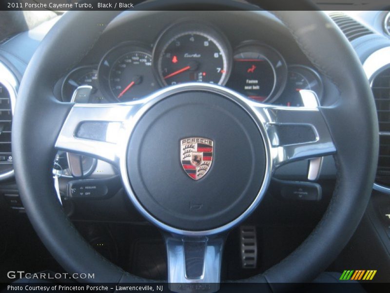 Black / Black 2011 Porsche Cayenne Turbo