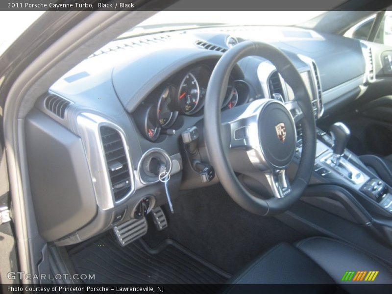 Black / Black 2011 Porsche Cayenne Turbo