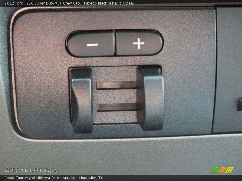 Tuxedo Black Metallic / Steel 2012 Ford F250 Super Duty XLT Crew Cab