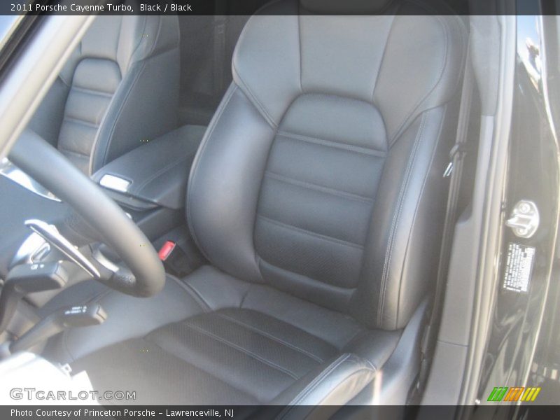 Black / Black 2011 Porsche Cayenne Turbo