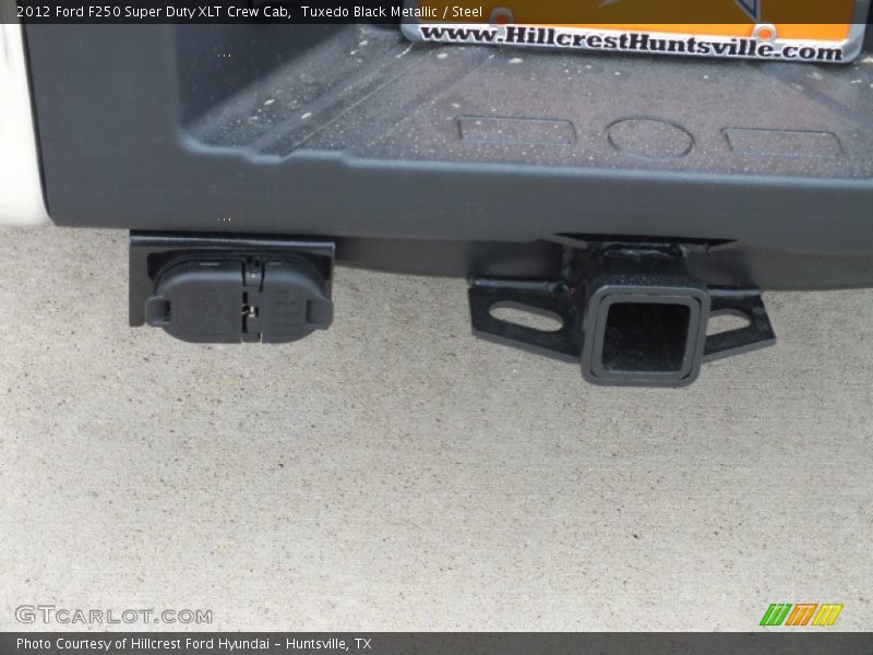 Tuxedo Black Metallic / Steel 2012 Ford F250 Super Duty XLT Crew Cab