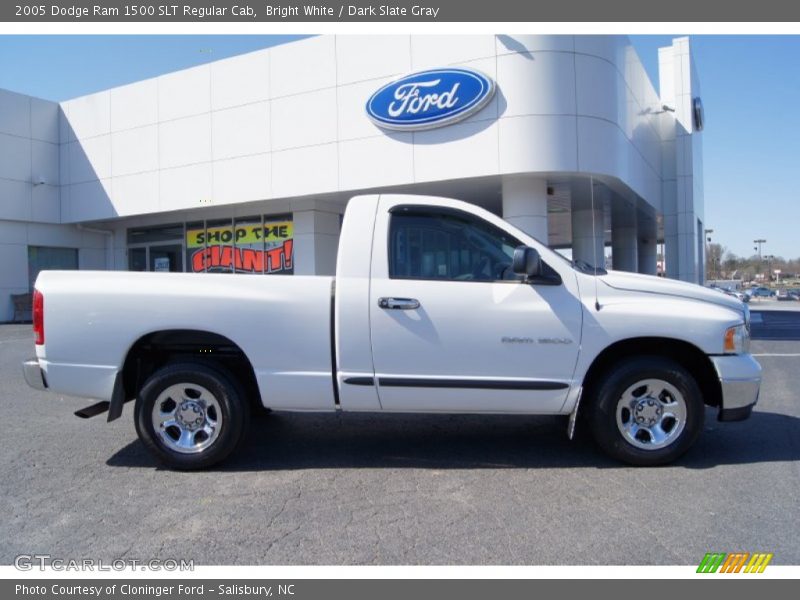 Bright White / Dark Slate Gray 2005 Dodge Ram 1500 SLT Regular Cab