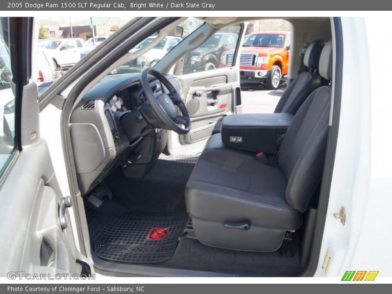 Bright White / Dark Slate Gray 2005 Dodge Ram 1500 SLT Regular Cab