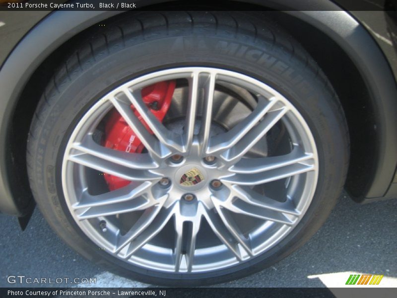 Black / Black 2011 Porsche Cayenne Turbo