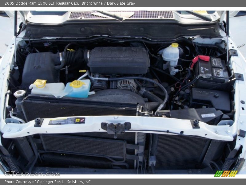 Bright White / Dark Slate Gray 2005 Dodge Ram 1500 SLT Regular Cab