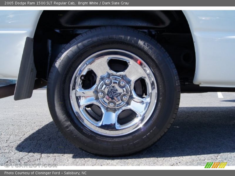 Bright White / Dark Slate Gray 2005 Dodge Ram 1500 SLT Regular Cab